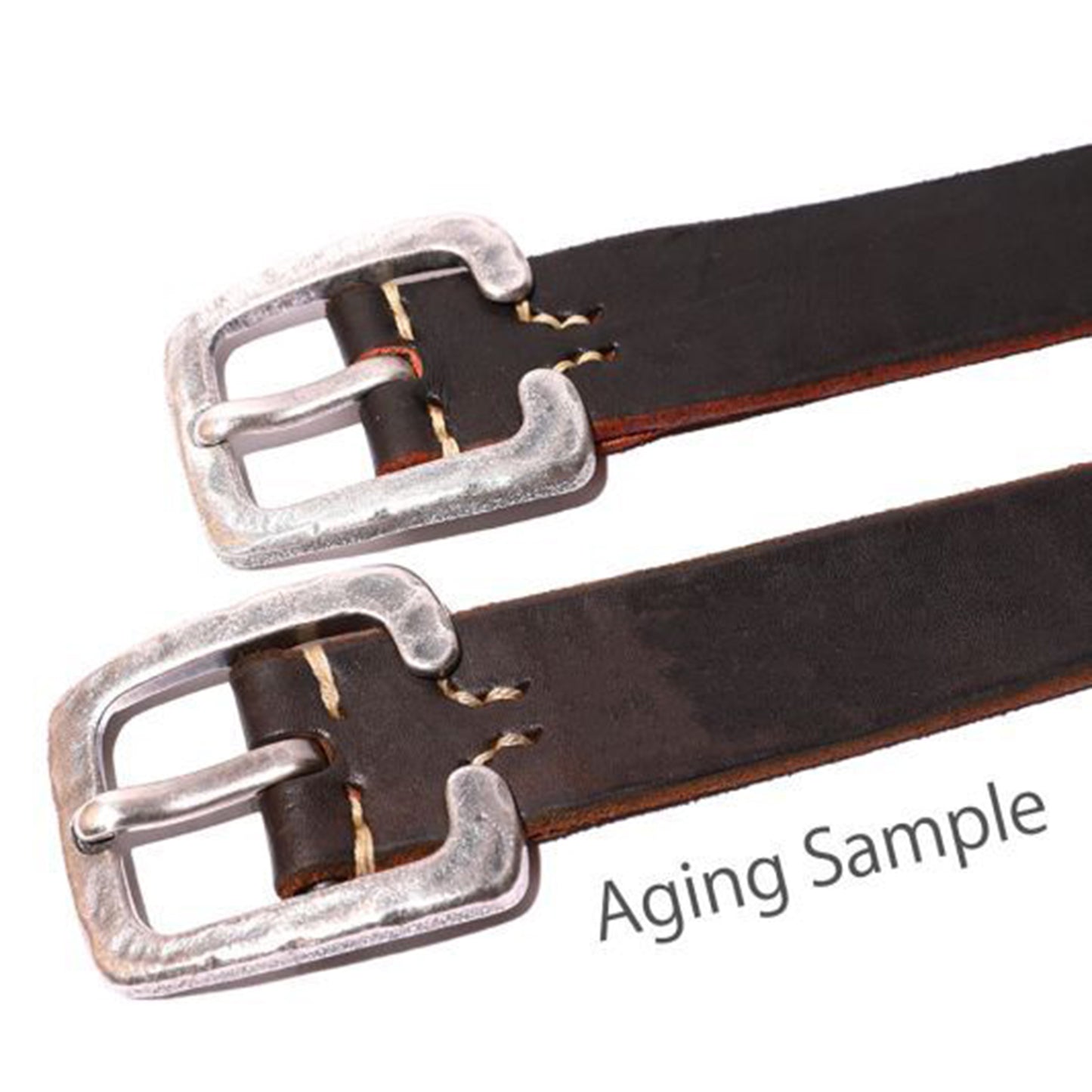 Vintage Works Leather Belt Chasin(茶芯) 7Hole Garrison Belt【DH5536Chasin】