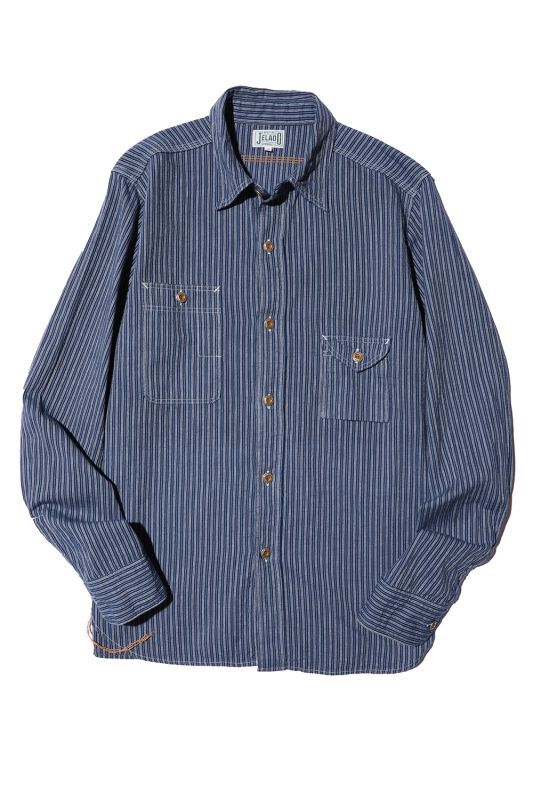 JELADO Smoker Shirt Indigo Stripe【JP71101】