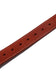 Vintage Works Leather Belt Handmade Rough Out 7Hole Garrison Belt Tan 【DH5734】