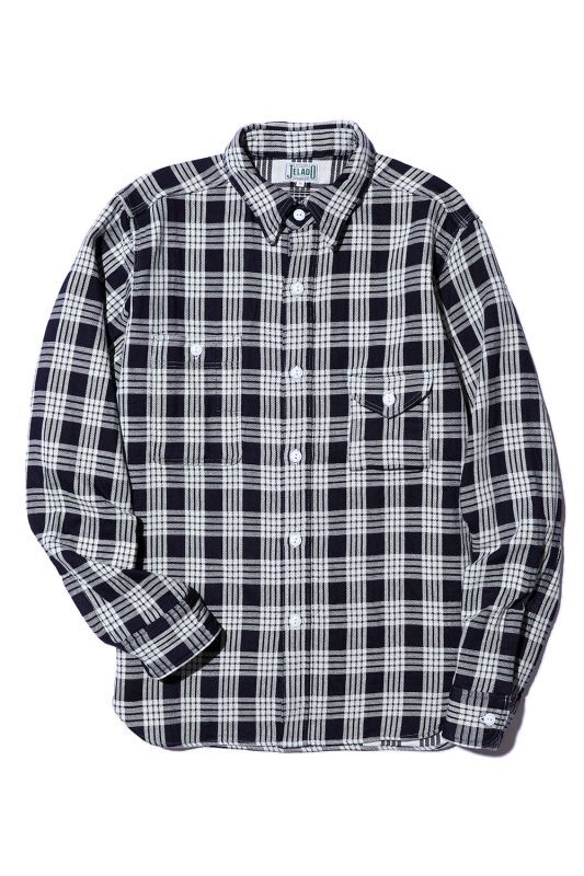 JELADO Smoker Shirt Indigo check【JP71133】