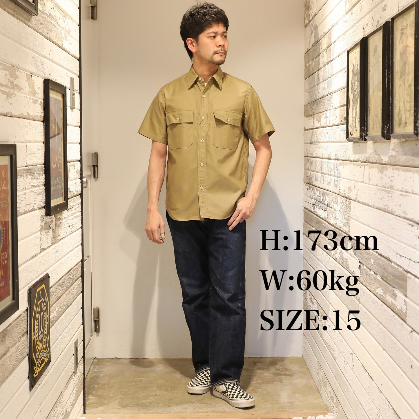 JELADO  Officer Shirt【CT82113A】