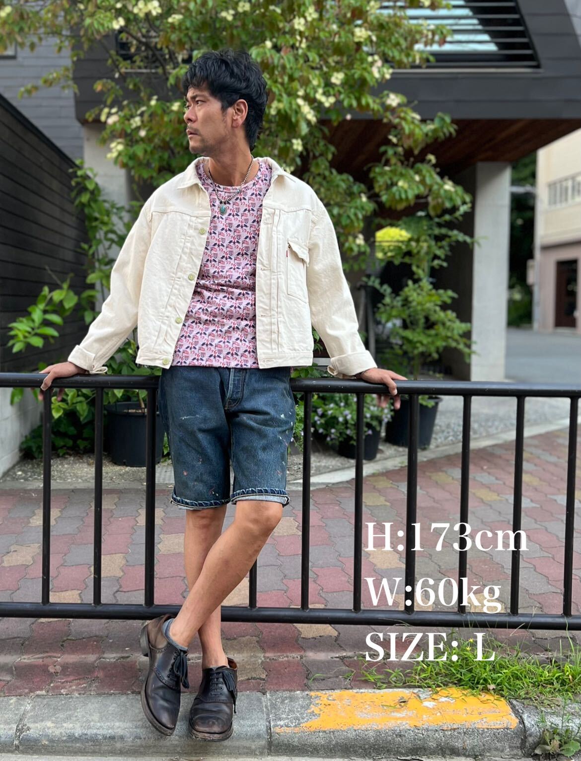 JELADO 44Denim Shorts Vintage Finish (44デニム ショーツ ヴィンテージフィニッシュ)【JP42325】