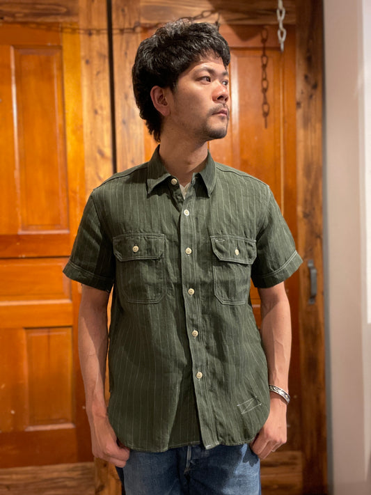 JELADO Union Worker Shirt(ユニオンワーカーシャツ)Short Sleeved【JP72105】