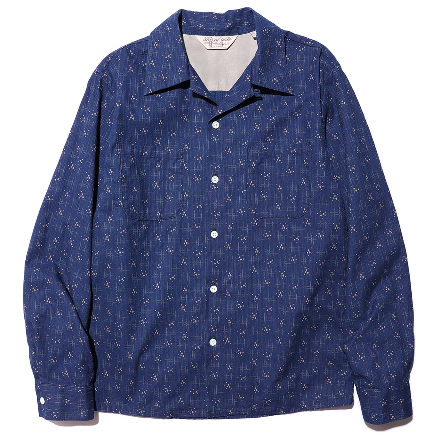 JELADO Westcoast shirt Sashiko(ウェストコーストシャツ刺し子)【SG72107】