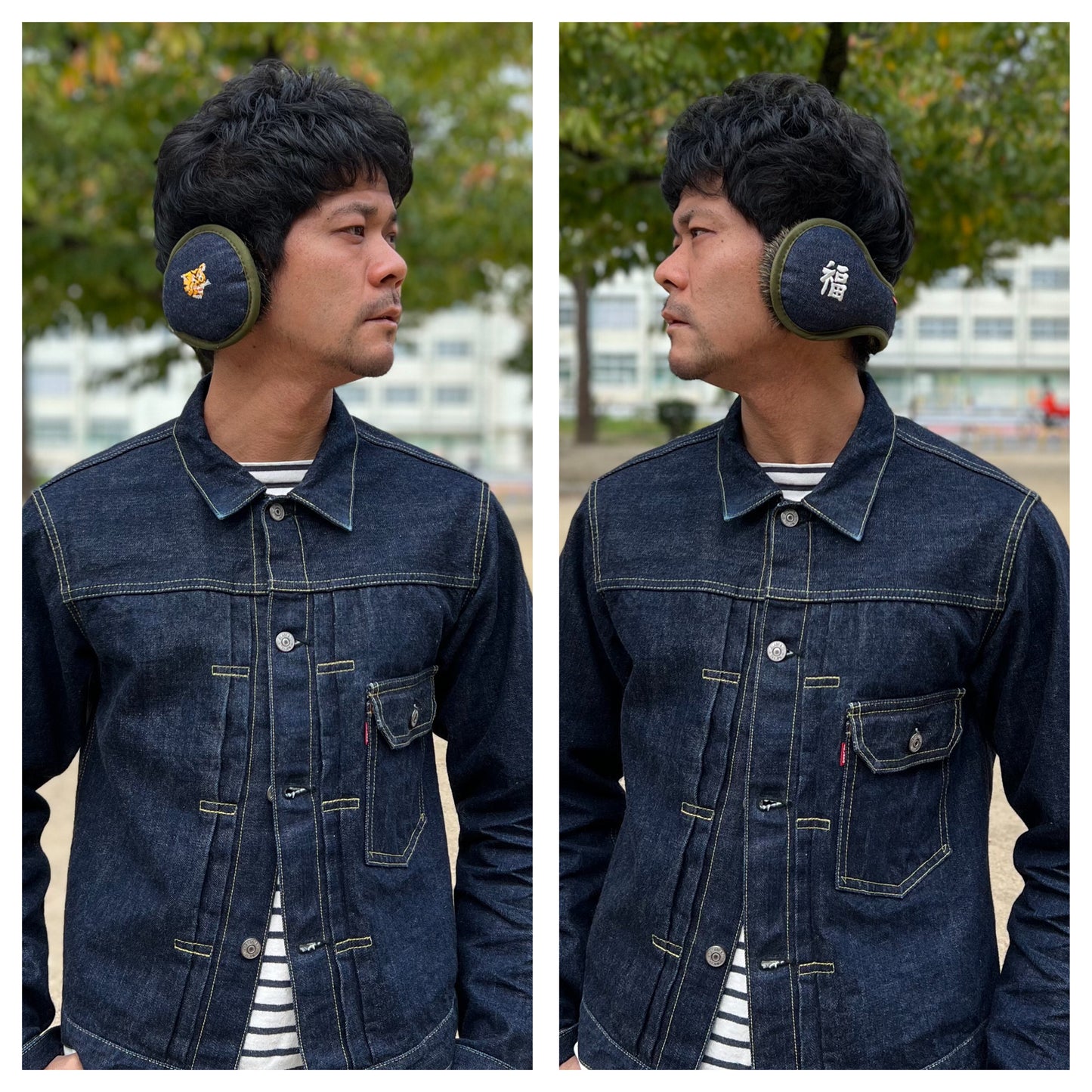 JELADO Earmuffs Last Resort Denim 【JP73633】