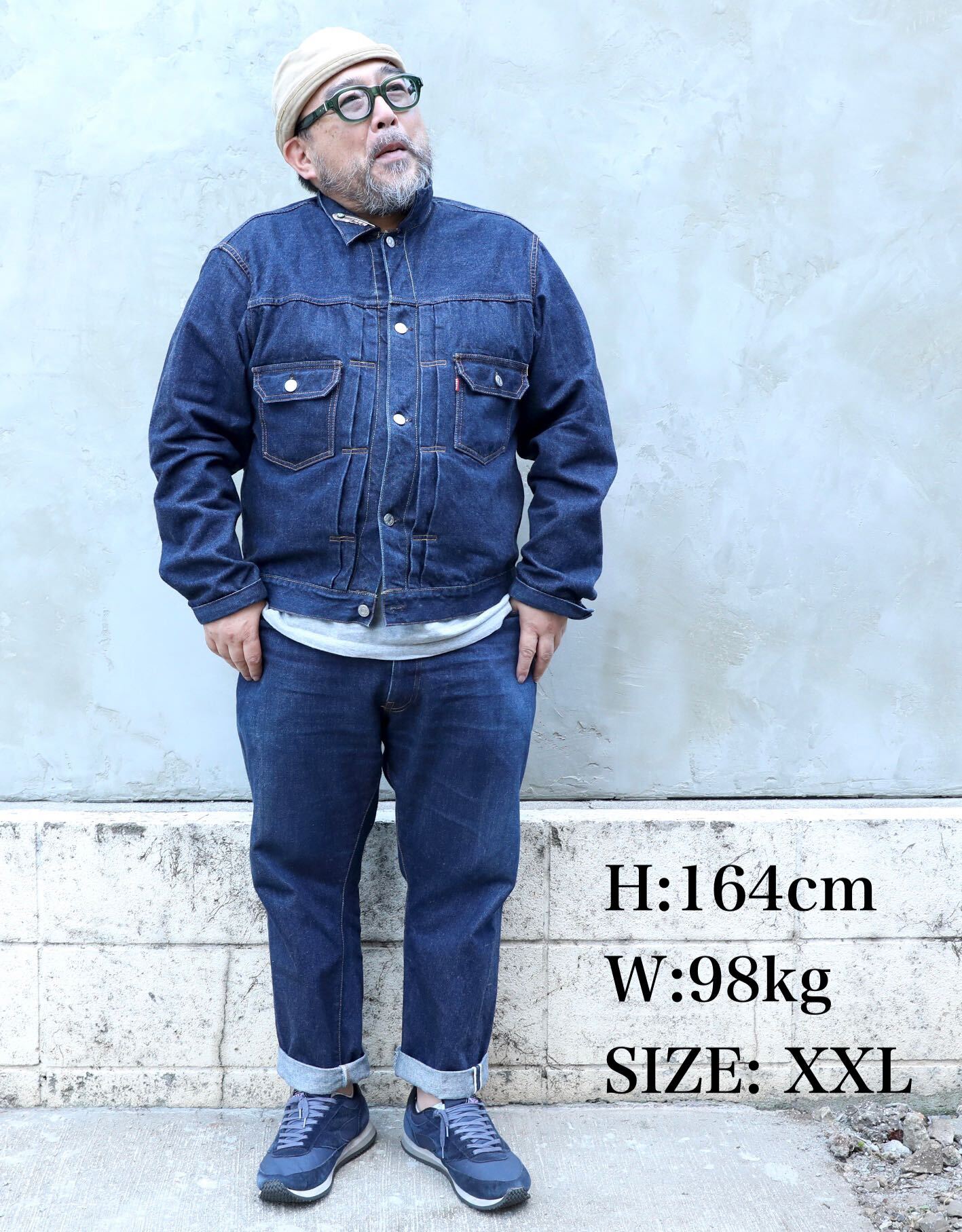 JELADO 55Denim Jacket(55デニムジャケット) 406XX Size42(XL)~44(XXL)【JP94406D】